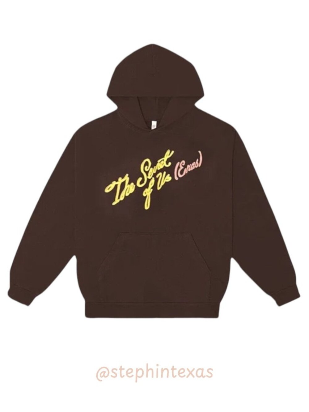 Gracie Abrams The Secret Of Us Eras Tour Taylor Swift Brown Hoodie